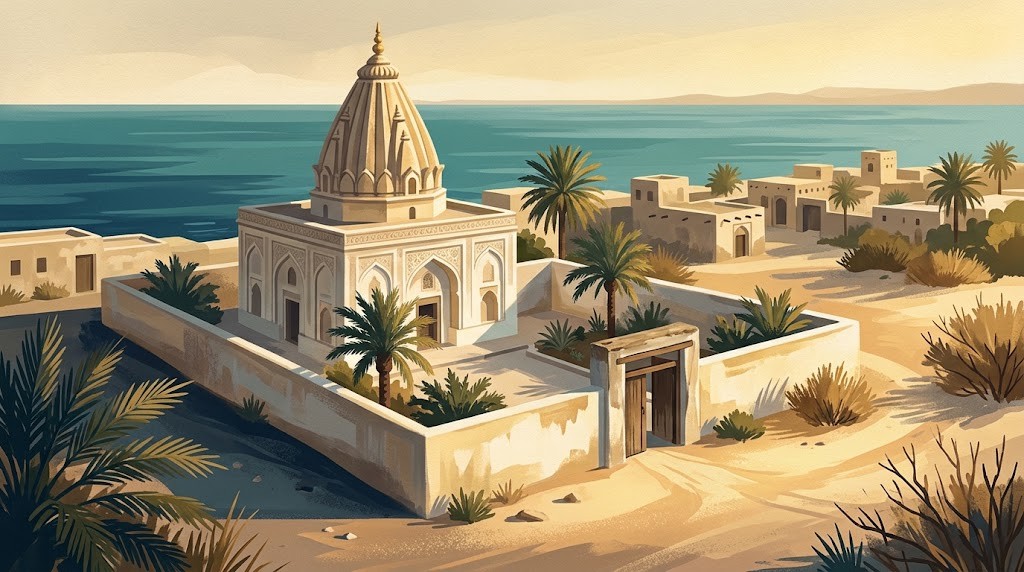 معبد هندوها (تصویرسازی)