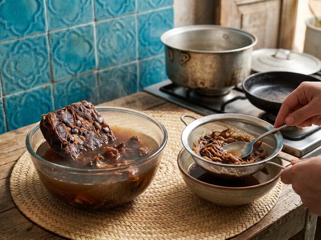 قلیه میگو — گام ۲