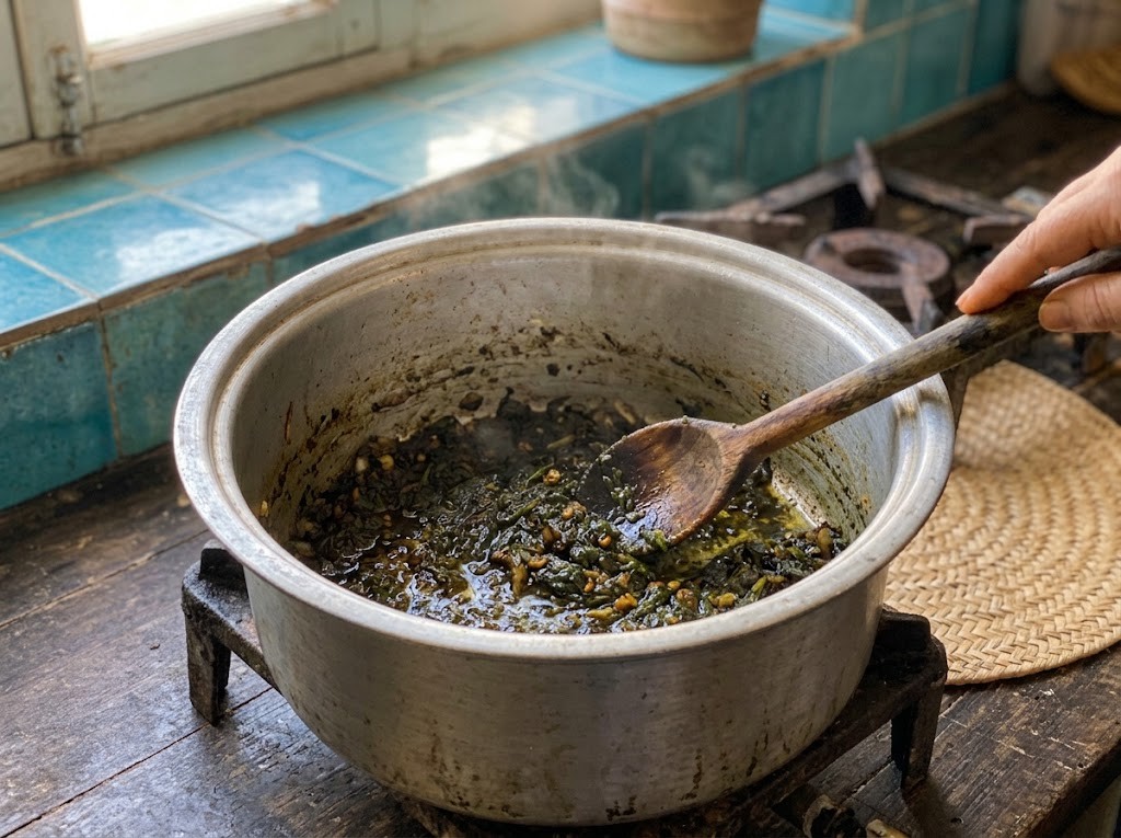 قلیه ماهی — گام ۵